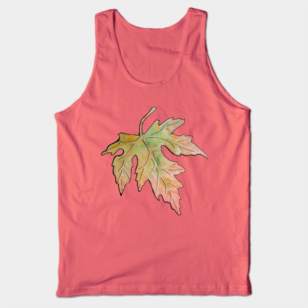 Maple Leaf Tank Top by senkova